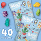 Bluey Fruit Flavored Snacks, Gluten Free, Kids Snacks, Family Pack, 40 Ct, 32 oz
