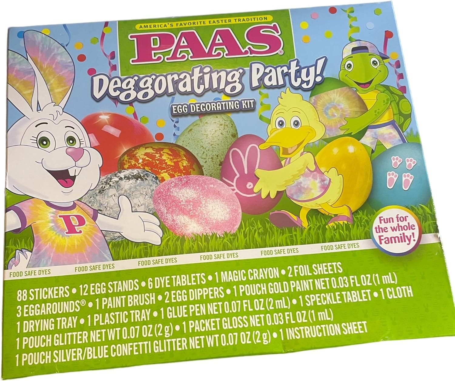 PAAS Easter Egg Decorating Kit - Gold, Medium Size - Americas Favorite Decorating Tradition