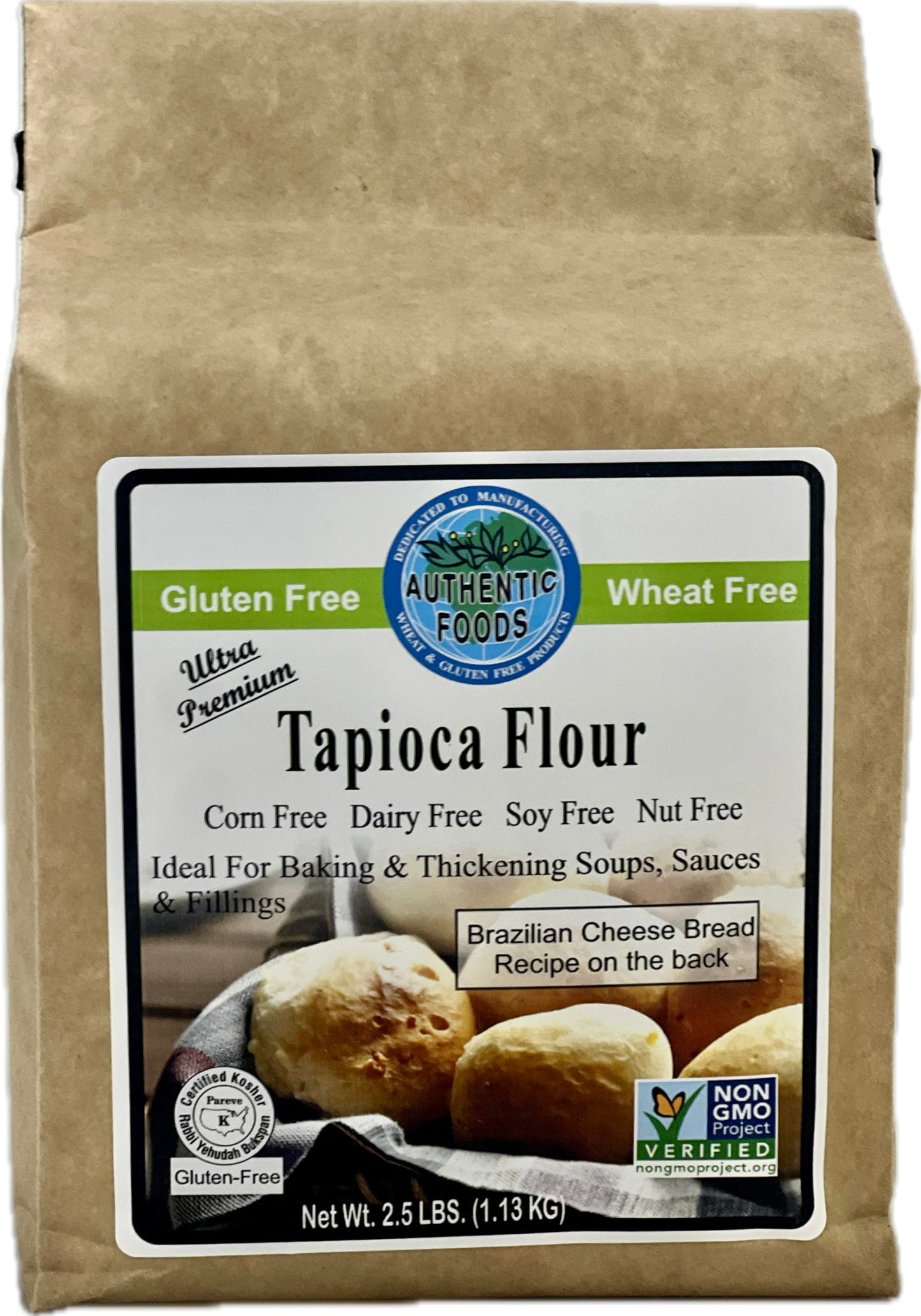 Authentic Foods Tapioca Flour - 2.5 lb