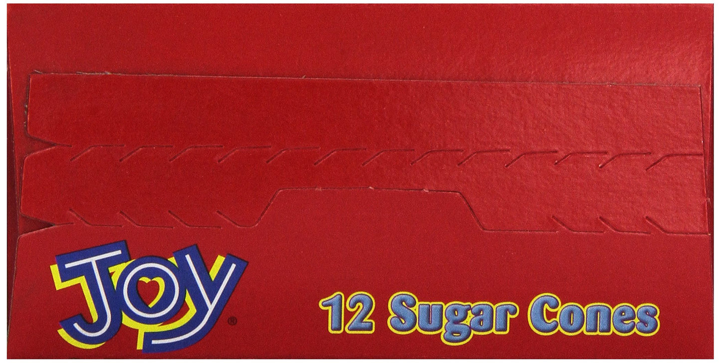Joy Cone, Sugar Ice Cream Cones, 12 Count, 5 Ounce
