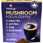 Vitacup Focus Mushroom Instant Coffee | For Memory & Clarity Support | With Fiber, Chaga, Lions Mane | D3 & B Vitamins | Medium 