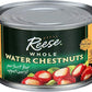 Reese Water Chestnuts - Whole - Case Of 24 - 8 Oz
