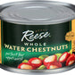 Reese Water Chestnuts - Whole - Case Of 24 - 8 Oz
