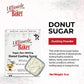Ultimate Baker Vegan Non-Melting White Donut Sugar - 8oz All Natural Dusting Sugar for Icing & Baking
