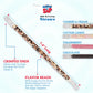Milky Sip Magical Milk Straws - 4 Packs of 5 Pcs Each Chocolate Flavored Straws For Milk, 20 Flavoring Straws for Kids.