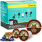 Smart Sips Coffee Blueberry Cinnamon Crumble Medium Roast Single Serve Pods 24 Count Compatible with Keurig K-Cup Brewers