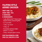 McCormick Seasoning Mix  Filipino Style Adobo Chicken  For Savory  Sweet & Tangy Filipino Style Adobo Chicken in Just 20 Minutes  1.25 oz (Pack of 12)