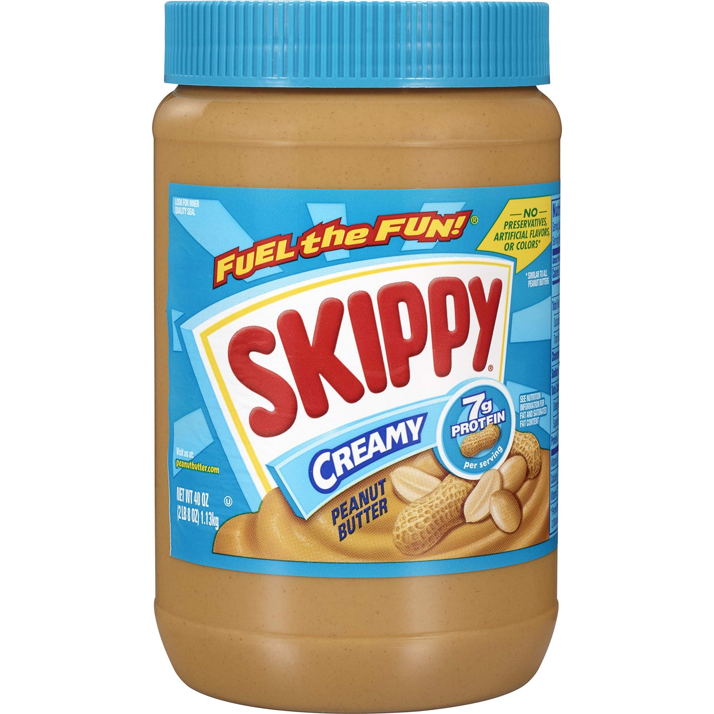 SKIPPY Creamy Peanut Butter, 40 Ounce