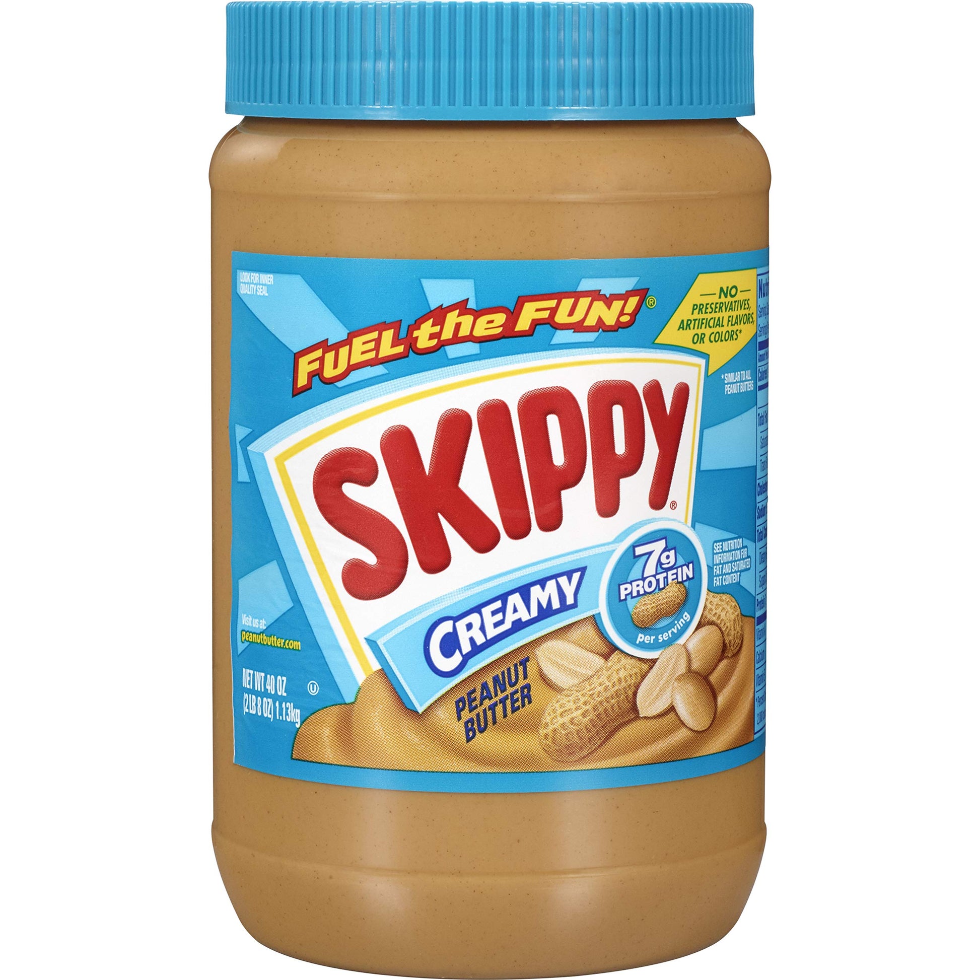 SKIPPY Creamy Peanut Butter, 40 Ounce