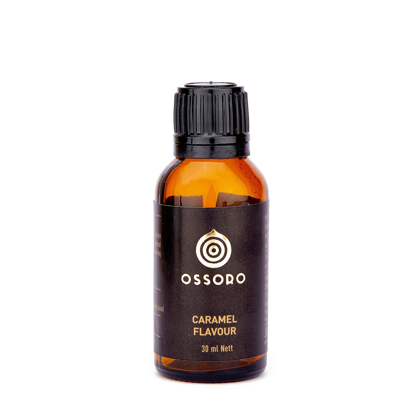 Ossoro Food Flavour Caramel Essence 100% Vegetarian Essence 1 Fl Oz With No Sugar Added Non-Gmo And Gluten-Free Used To Make Cakes  Snacks  Ice Creams  Candies  Baking