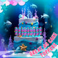 Mermaid Lollipops 20Pk- Swirl Lollipops Mermaid Candy For Little Mermaid Party Favors & Mermaid Party Supplies - Mermaid Suckers