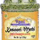 Rani Fenugreek Leaves Dried (Kasoori Methi) 1oz (28g) PET Jar ~ All Natural | Vegan | Gluten Friendly | NON-GMO | Kosher | Indian Origin
