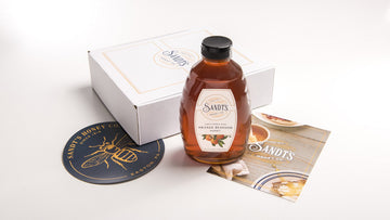 Sandt'S Orange Blossom Honey, Unfiltered Raw Honey, Non-Gmo Genuine, Pure Honey (2 Lbs)