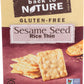 Sesame Seed Gluten Free Rice Thins 4 Ounces (Case Of 12)
