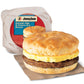 Jimmy Dean Sausage, Egg & Cheese Biscuit, 4.9 oz (12 Count) - Perfect Breakfast Meal, Frozen Convenience