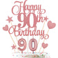 90Th Birthday Cake Decorations Set Include 90Th Birthday Candles Numeral 90 Cake Candles And Happy 90Th Birthday Cake Toppers Wi