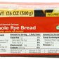 Mestemacher Bread Whole Grain Rye Bread (12x17.6 OZ) ( Value Bulk Multi-pack)24