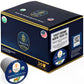 Organic Tea Pods with Moringa, Peppermint, Holy Basil & Turmeric - Naturally Decaf Tea - Mental Focus by Teavity (36 Tea Pods)