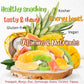 Tropical Deluxe Dried Mixed Fruit - By Its Delish, 5 Lbs Bulk Bag | Healthy Snacks For Adults | Fresh Snack Mix Dry Fruit | Pine