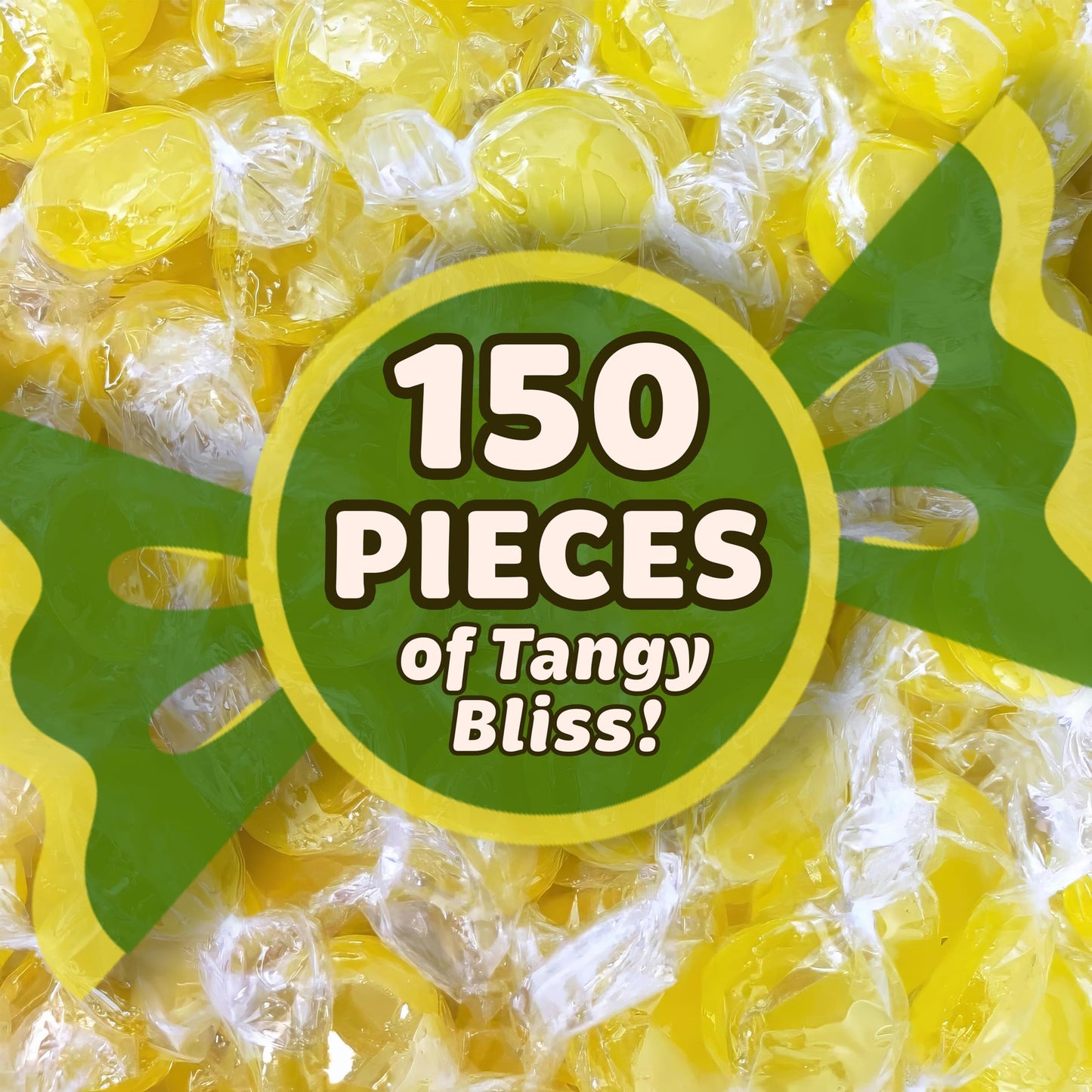 Arcor Lemon Drops Sugar Free Candy - Hard Candy Bulk - 2 Pound Of Approx 150 Sugar Free Mints Candies - Bulk Candy Individually