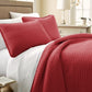 Southshore Fine Living, Inc 3 Piece Quilt Set, Full Queen Size, Oversized, Lightweight, Embroidered, Square Stitched Bedspread S