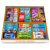 Snack Care Package for Men - Healthy Snack Box with Jerky, Granola Bars, Nuts, Fruit Snacks, and Cookies- Gifts for Dad or Husba