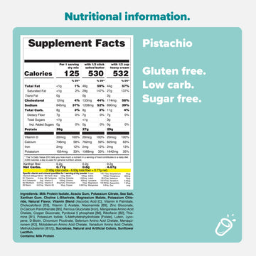 KETO CHOW PISTACHIO - 21 MEAL BAG