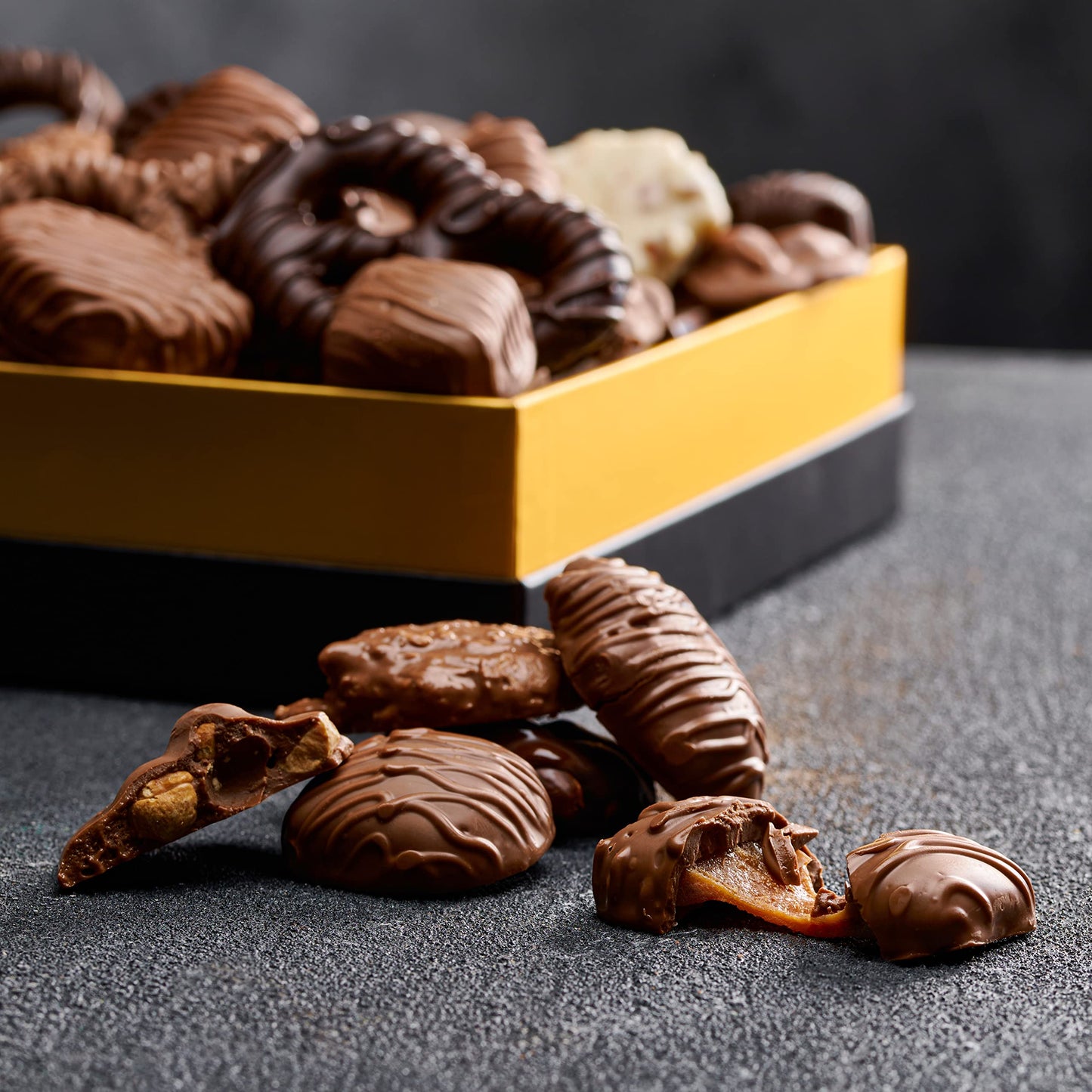 Empire Delights Chocolate Gift Box - Assorted Gourmet Chocolates, Fun Size, Perfect for Birthdays and Thank You Gifts