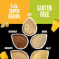 KIND Healthy Grains Energy Bars, Pineapple Mango, 20g Whole Grains, Gluten Free, 5 Ct, 7.1oz