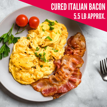 MARTELLI Smoked Pancetta - Cured Italian Bacon, Gluten-Free, Dairy-Free, 5.5 lbs