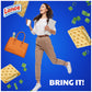 Lance Sandwich Crackers, Captain'S Wafers Cream Cheese And Chives, 8 Packs, 6 Sandwiches Each