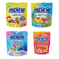HI-CHEW Variety Mix Bulk, 220+ Pieces, 4 Stand Up Pouches - 13 Flavors Bulk, Sweet and Sour Chewy Candy, Unique Fun Soft - Immen