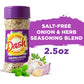 Dash Salt-Free Seasoning Blend, Onion & Herb, 2.5 Ounce (Pack Of 8)