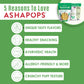 AshaPops Vegan Cheese Flavored Popped Water Lily Seeds, 0.5 oz (Pack of 12) - Gluten-Free, Vegan, Paleo, Nut-Free, Corn-Free, So