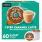 The Original Donut Shop Caramel Latte, Keurig Single Serve K Cup Pods, Flavored Coffee, Caramel Latte, 10 Count - Pack Of 6