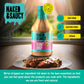 Naked & Saucy Low Sugar Peanut Sauce And Dressing, Gluten-Free, Soy-Free, Vegan, Paleo, 31 Fl Oz