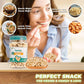 Hansia Roasted Cashew - Vegan, Dry Roasted, Unsalted Superfood Snack, 1 Pound