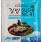 DAGAGAM Organic Roasted Seaweed, Sushi Nori, 50 Full Sheets, 4.05 oz, Non-GMO, Gluten Free, Black