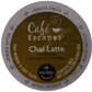 Café Escapes Chai Latte K-Cup Portion Pack for Keurig Brewers, 12 Count (Pack of 3)