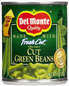 Del Monte Canned Fresh Cut Green Beans, 8 Ounce