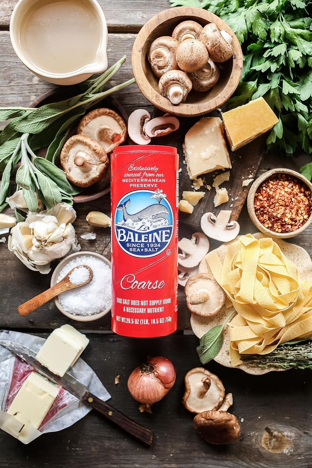 La Baleine Coarse Sea Salt, 26.50 ounces