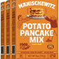 Manischewitz Potato Pancake Mix 6Oz (3 Pack) Gluten Free, No Msg, Traditional Style Potato Latke Mix