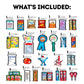 Birthday Care Package (50 Count) Snacks Food Cookies Bar Chips Party Variety Gift Box Pack Assortment Basket Bundle Mix Treat College Students Kids Teens