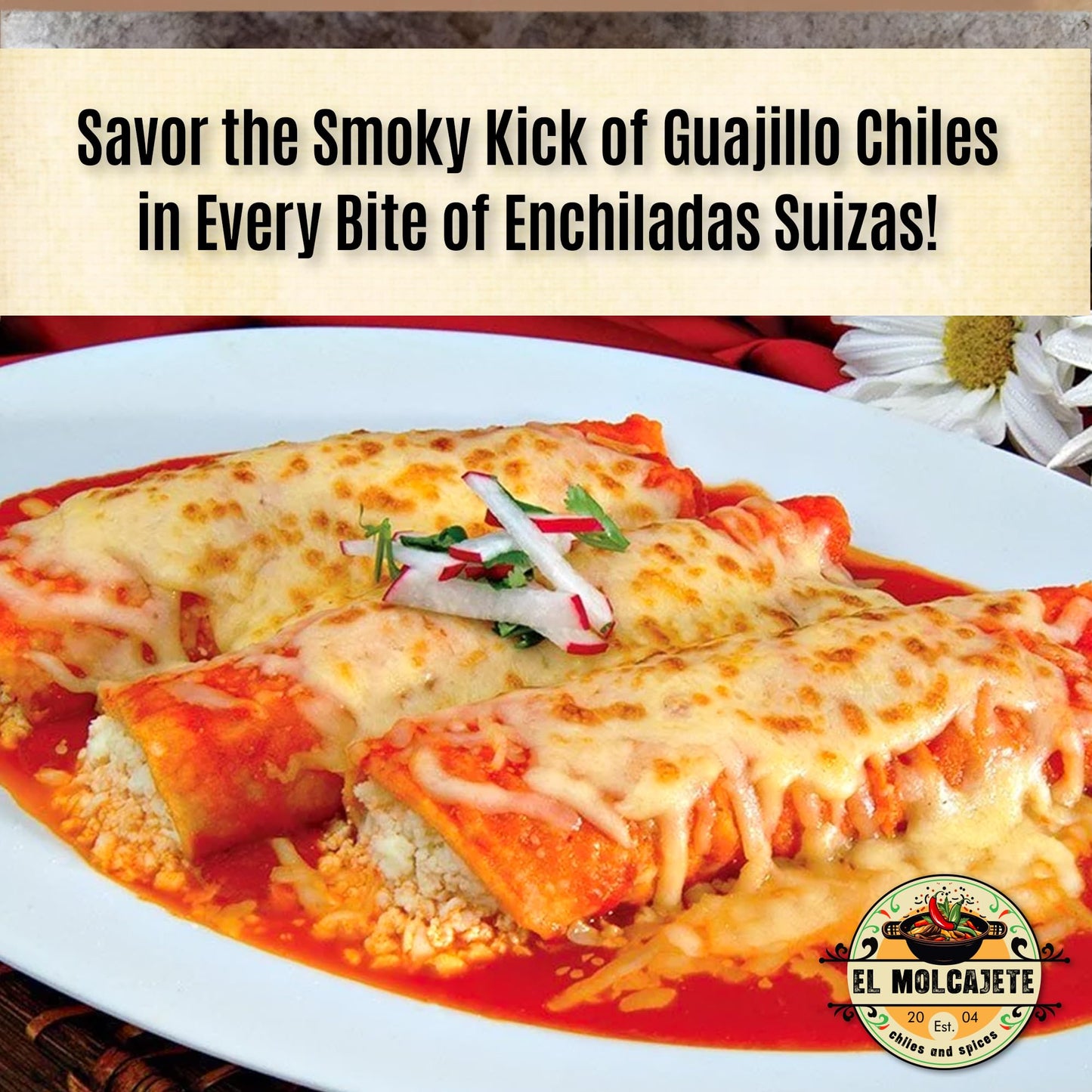 Dried Chile Pepper Variety 4-Pack - Ancho  Guajillo  Arbol & Chipotle Chiles - Whole Peppers for Authentic Mexican Cooking  Sauces  Salsas & Marinades - Bold Flavor  Hand Selected By El Molcajete