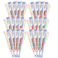 Sweetzo North Pole Marshmallow Poles, Individually Wrapped, Christmas 2024 Stocking Stuffer, Pack of 3, 8 Candies Each