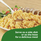 Knorr Pasta Sides Cheesy Cheddar Rotini, 4.3 oz (Pack of 8), No Artificial Flavors, No Preservatives, No Added MSG
