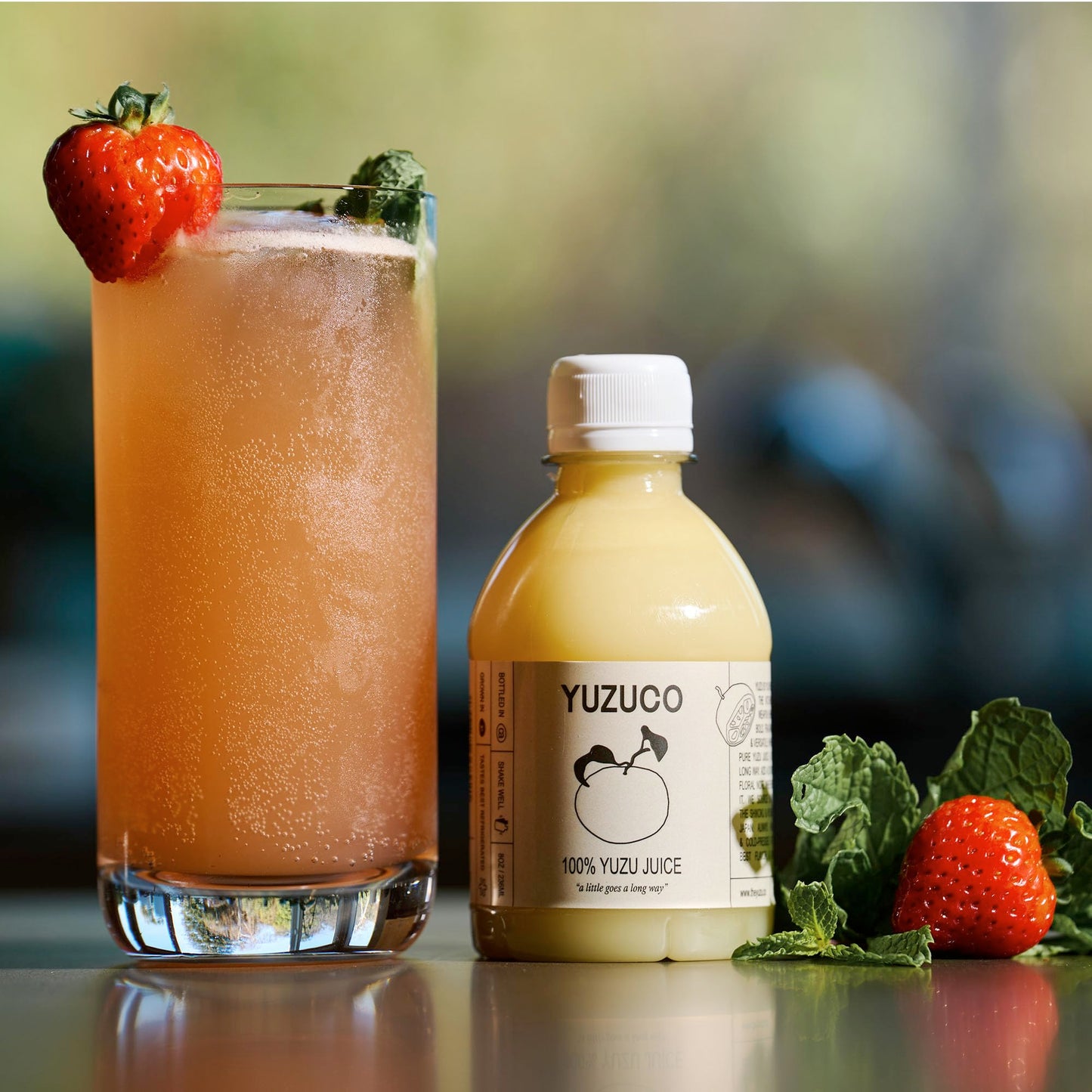 YUZUCO - 100% Cold-Pressed Juice - 8oz Premium Yuzu Juice from Japan - Bottled in California