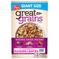 Great Grains Raisins Dates & Pecans Breakfast Cereal  Crunchy Clusters with Sweet Fruit and Whole Grains  Non-GMO  25 oz Box