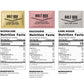 (400 total, 100 each) Bolt Box Sugar & Sweetener Packets Box - Cane Sugar, Substitute Packets, Plastic Coffee Stirrers