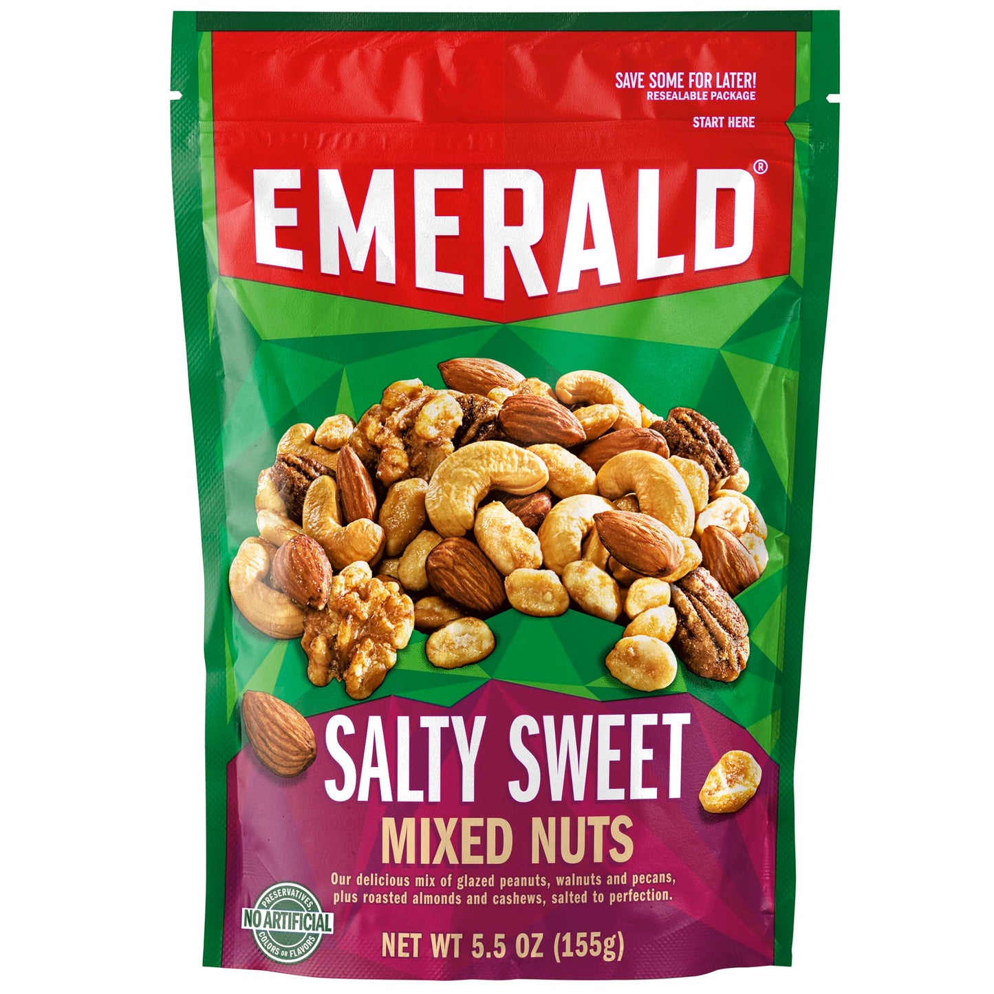 Emerald The Original Salty Sweet Mixed Nuts (Pack of 1)